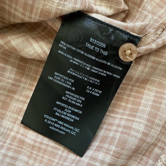 NWT Volcom Island Crush Dress in Stone, size XS - Picture 9 of 11